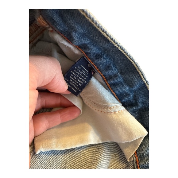 American Eagle Classic Bootcut Blue Women's Jeans - Picture 3 of 4